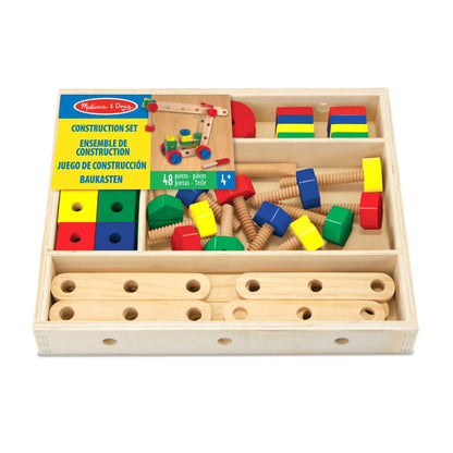 Melissa & Doug Houten Constructie Set 48-Delig