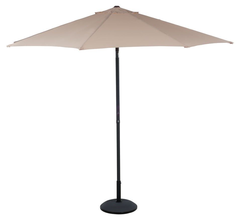 Umbrella & Crank 3Mtr Taupe