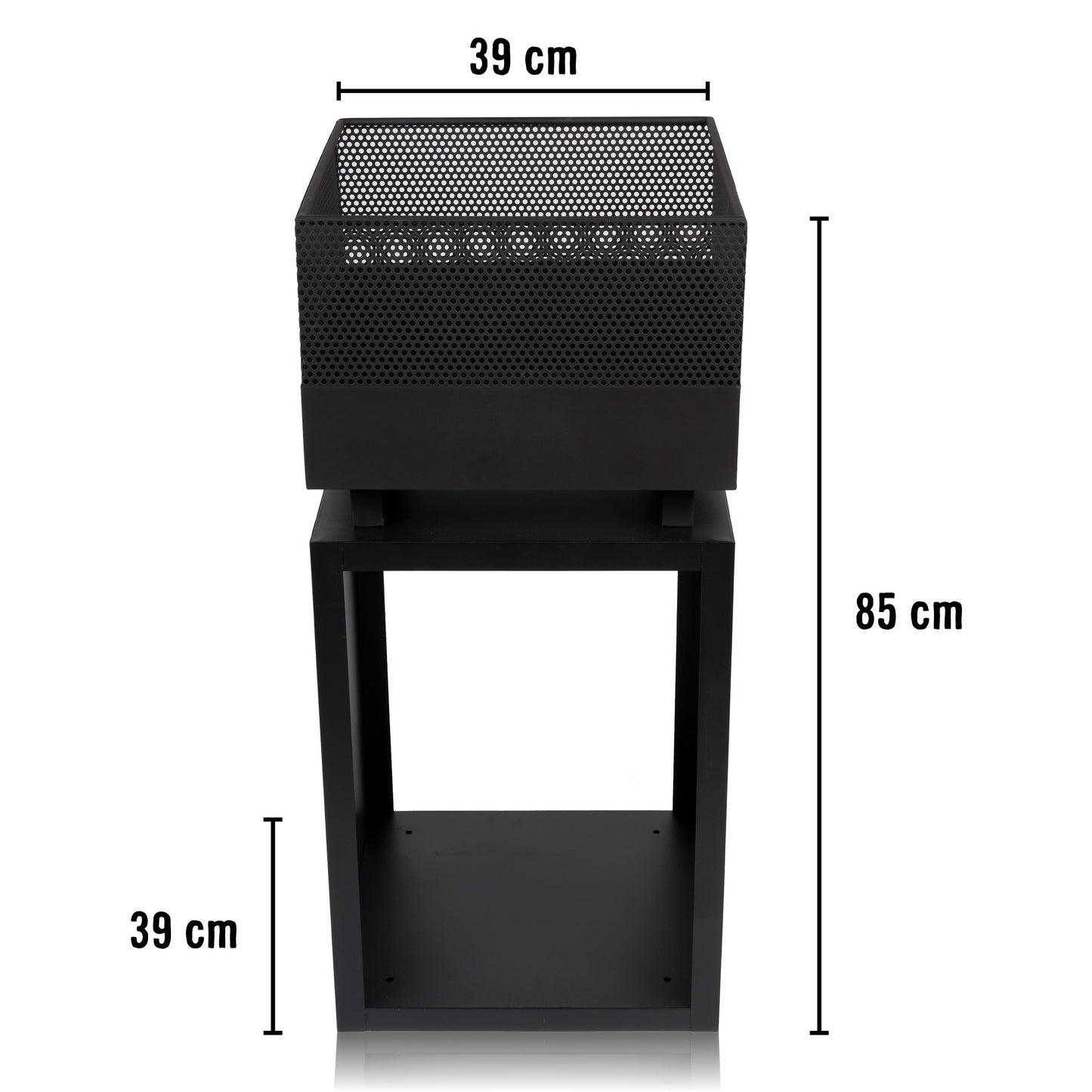 Fire Basket 39X39X85Cm