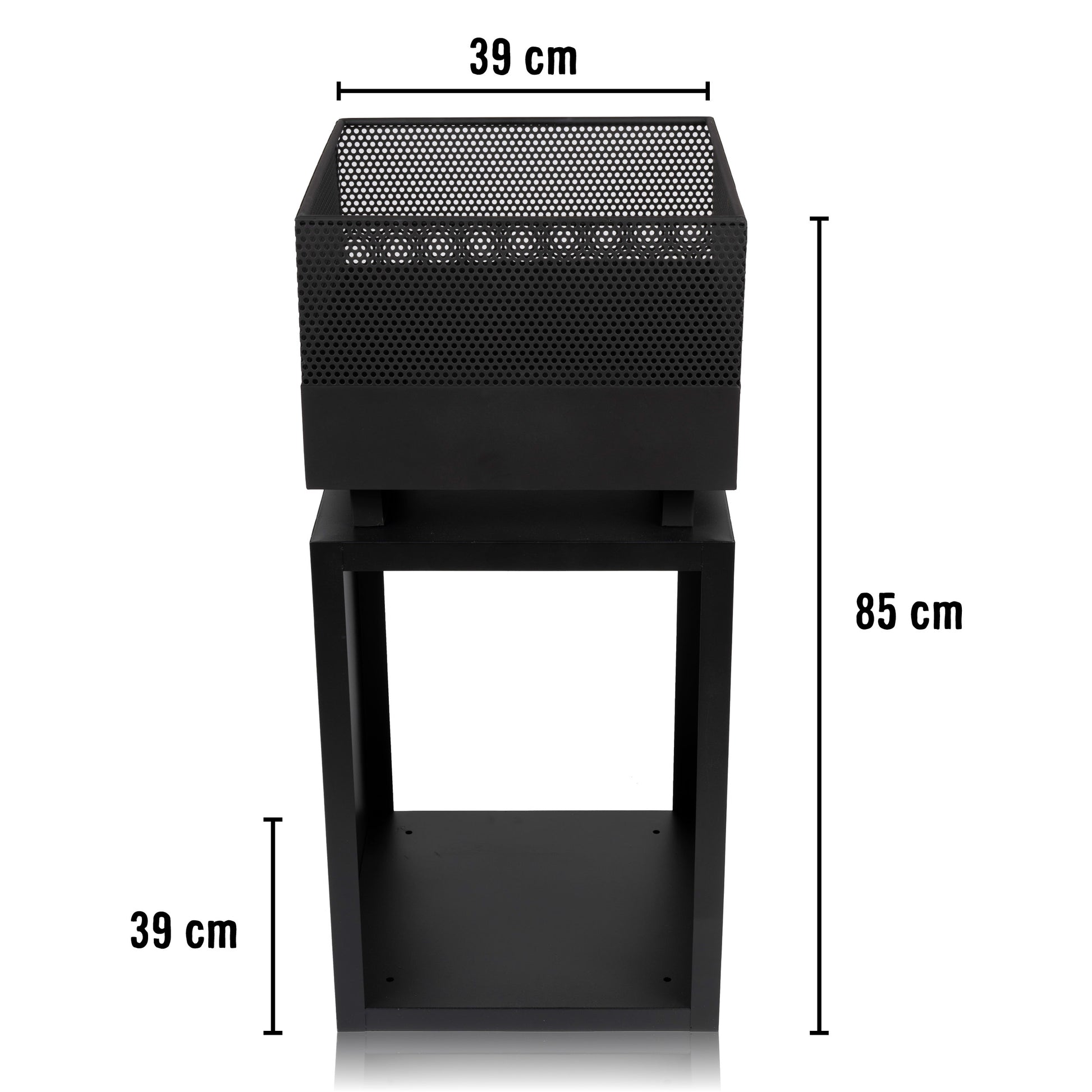 Fire Basket 39X39X85Cm