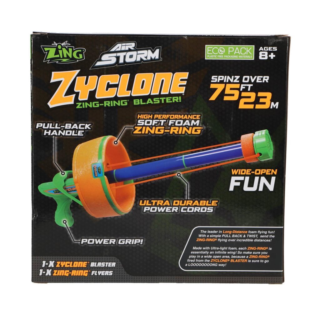 Zing Zyclone Air Storm Zing Ring Blaster