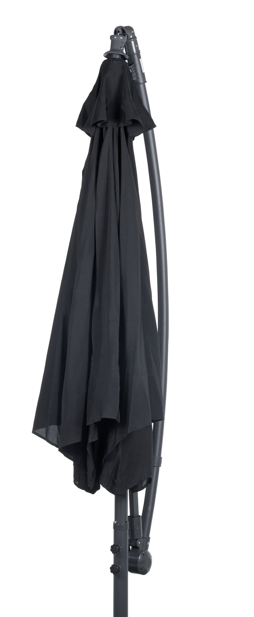 Hanging Umbrella 3M/6Rib Black