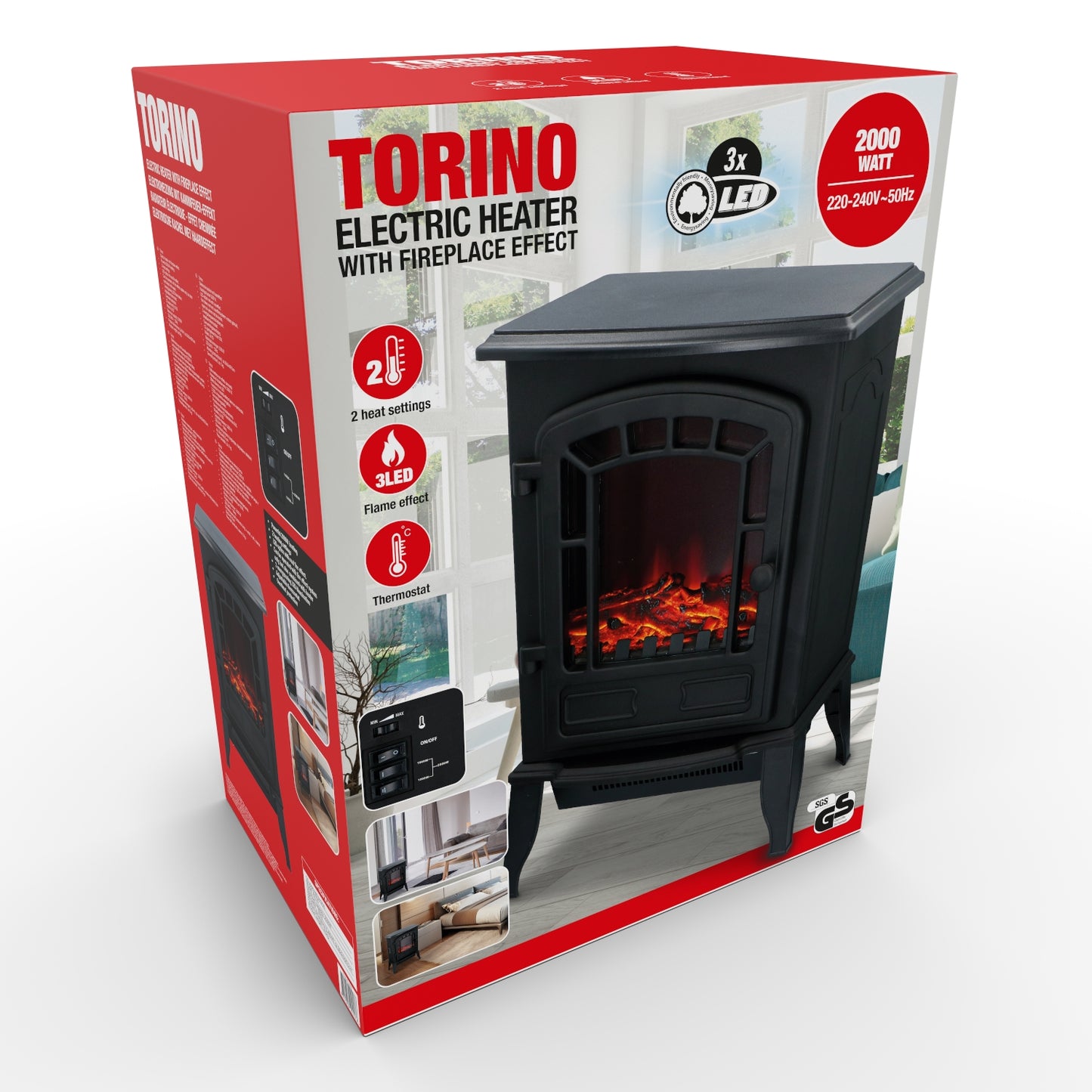 Heater Torino Led 2000W