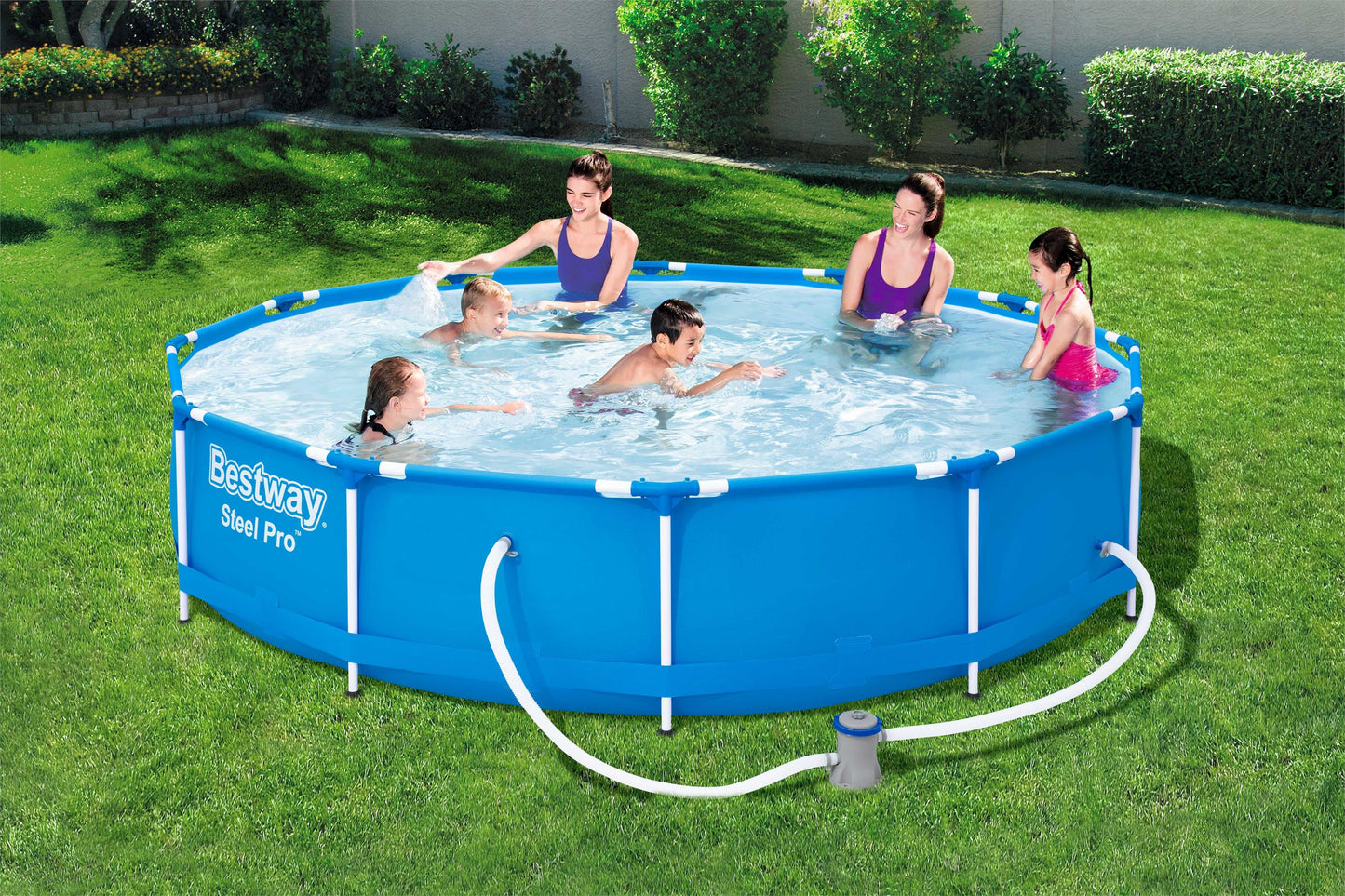 Pool Frame D366X76Cm Pvc