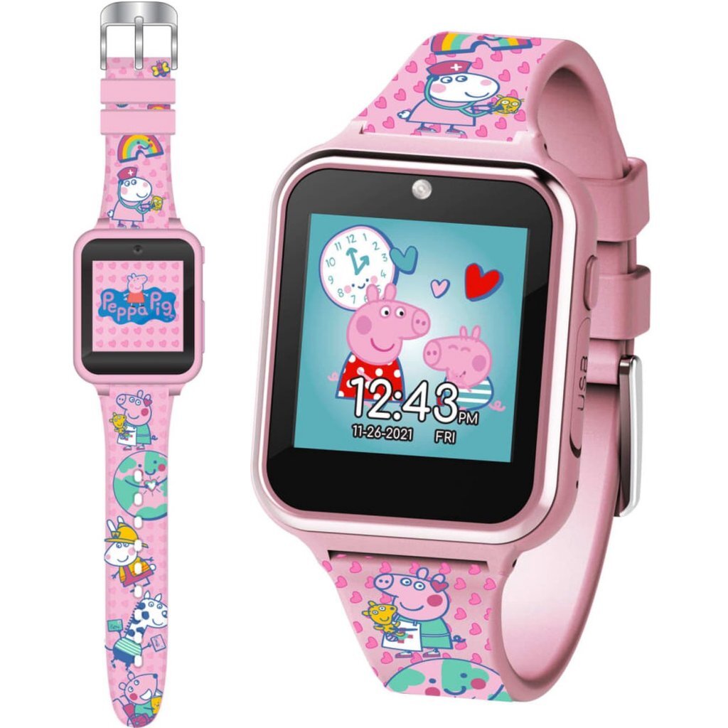 Peppa Pig Accutime Peppa Pig Interactief Horloge Roze