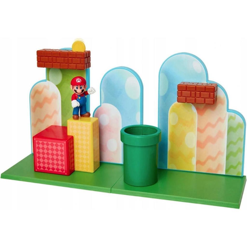 Jakks Super Mario Acorn Plains Actieset + Mario Figuur