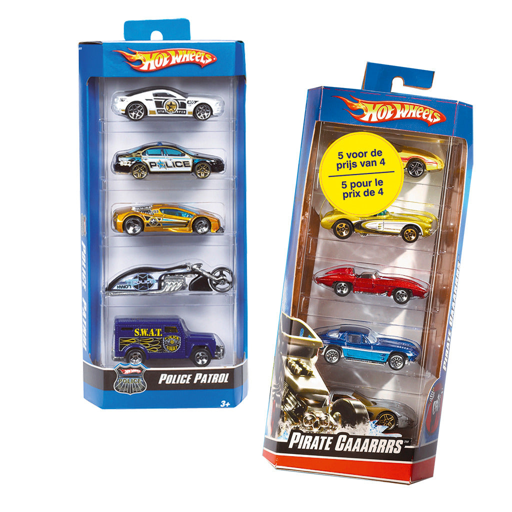 Basic Hot Wheels Car 5-Pack