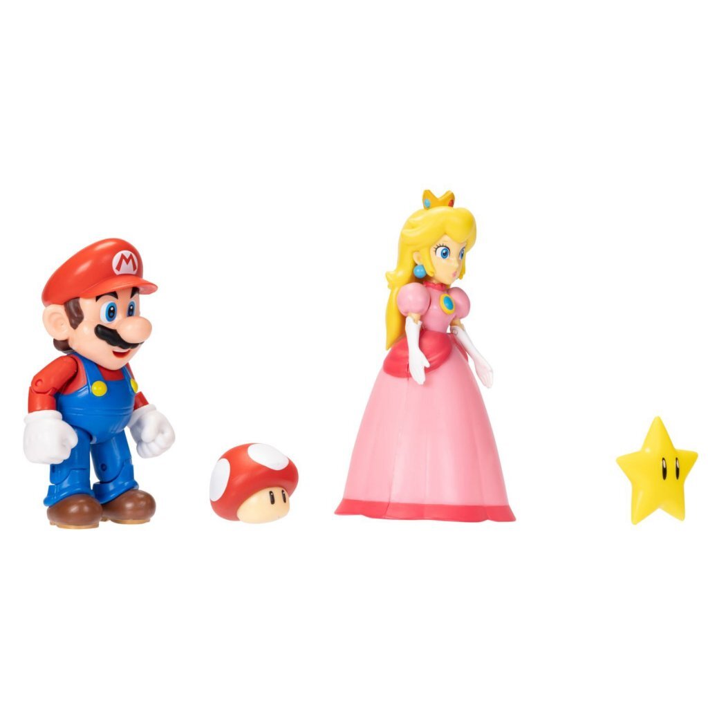 Super Mario Figuren Mario En Peach