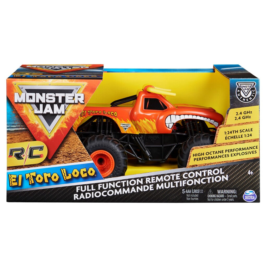 Monster Jam Rc El Toro Loco 1:24