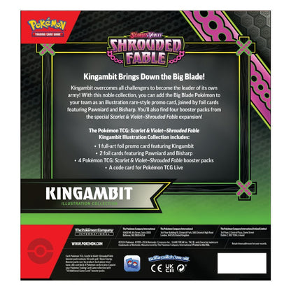 Pokemon Pok&Eacute;Mon Scarlet &Amp; Violet Shrouded Fable Illustration Collection Kingambit