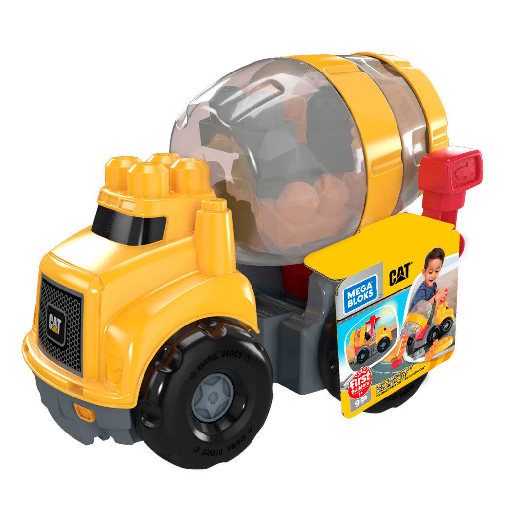 Mega Bloks Cat Cementwagen + Blokken