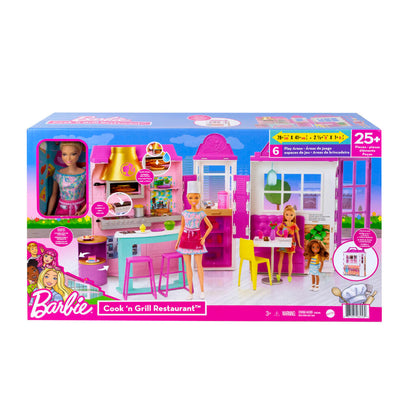 Barbie Cook And Grill Restaurant Speelset