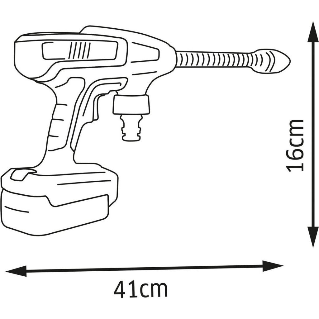 Smoby K&Auml;Rcher Khb 6 Reinigingspistool Zwart/Geel