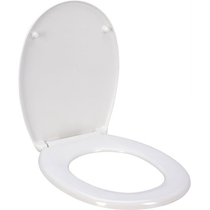 Bathroom Solutions Toiletbril Duroplast - Wit -  Softclose