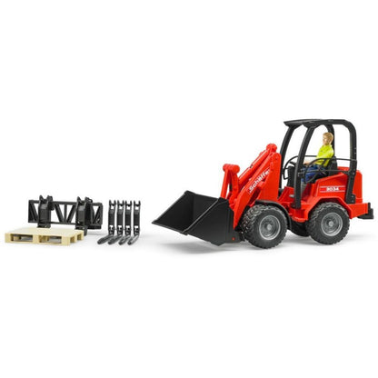 Bruder 2630 Schaeffer Shovel Met Voorlader En Accessoires