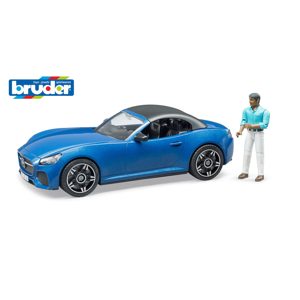 Bruder 03481 Roadster Met Chauffeur 1:16