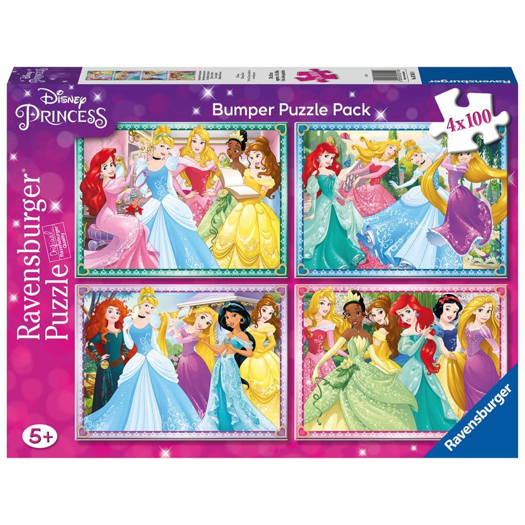 Ravensburger 4In1 Puzzel Disney Princess 4X100 Stukjes