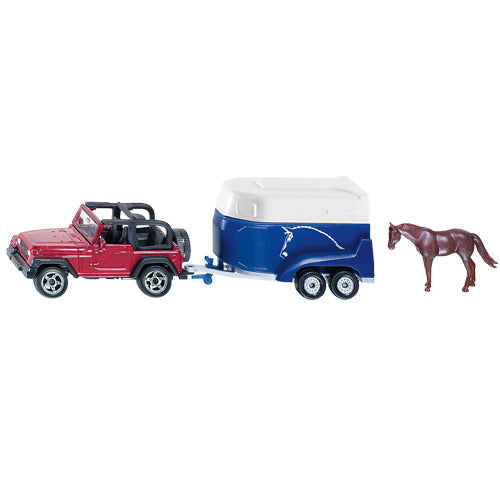 Siku 1651 Jeep + Veetrailer