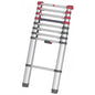 Hailo T80 Aluminium Telescoopladder 9 Treden 94-264 Cm