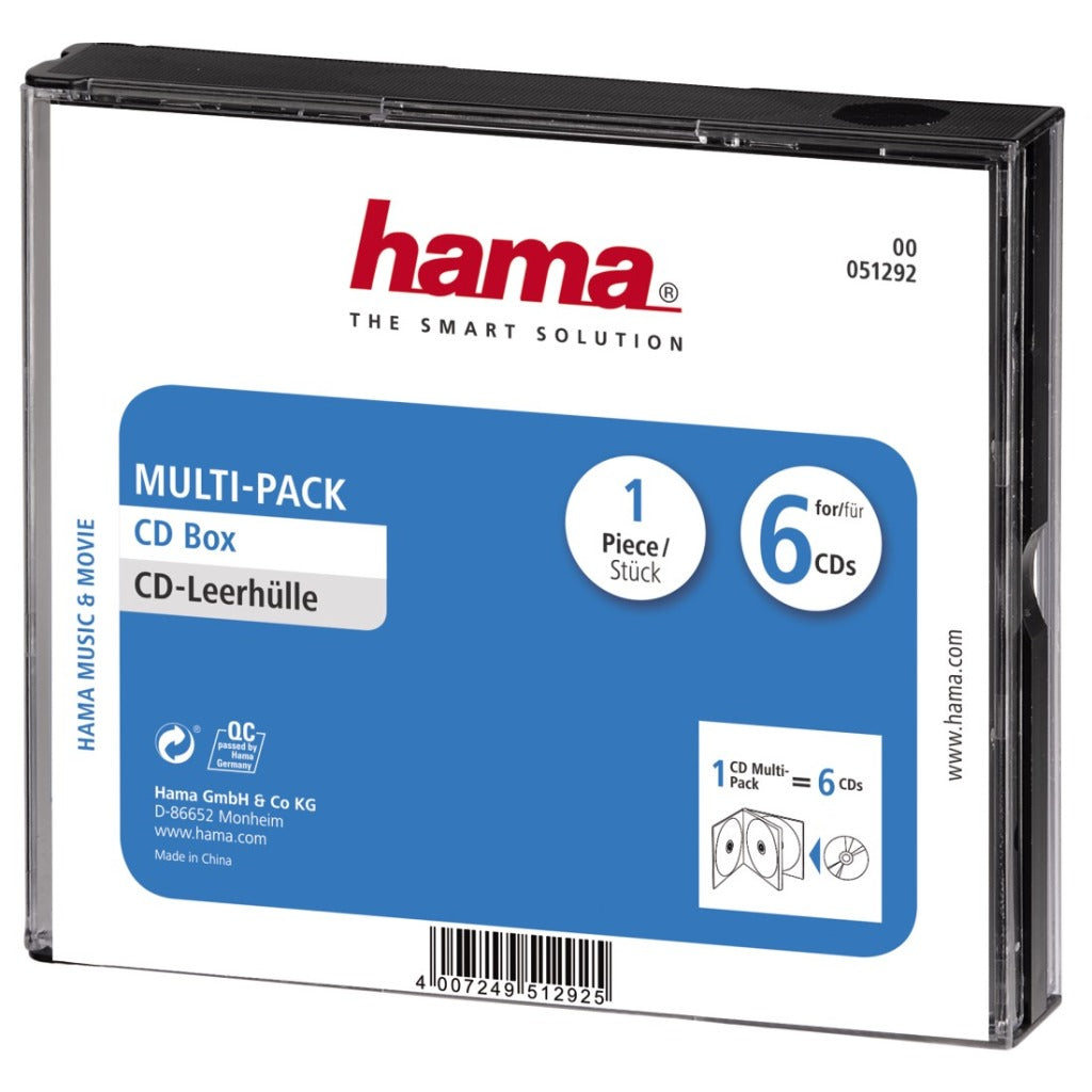 Hama Cd Multi Pack 6 Cd&#039;S