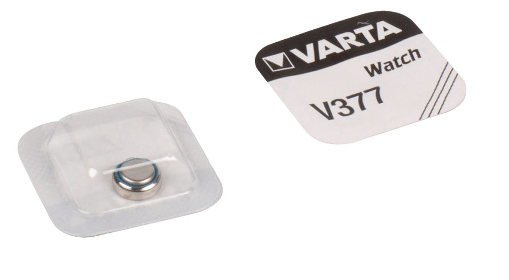 Varta V377 Knoopcel Batterij Zilver