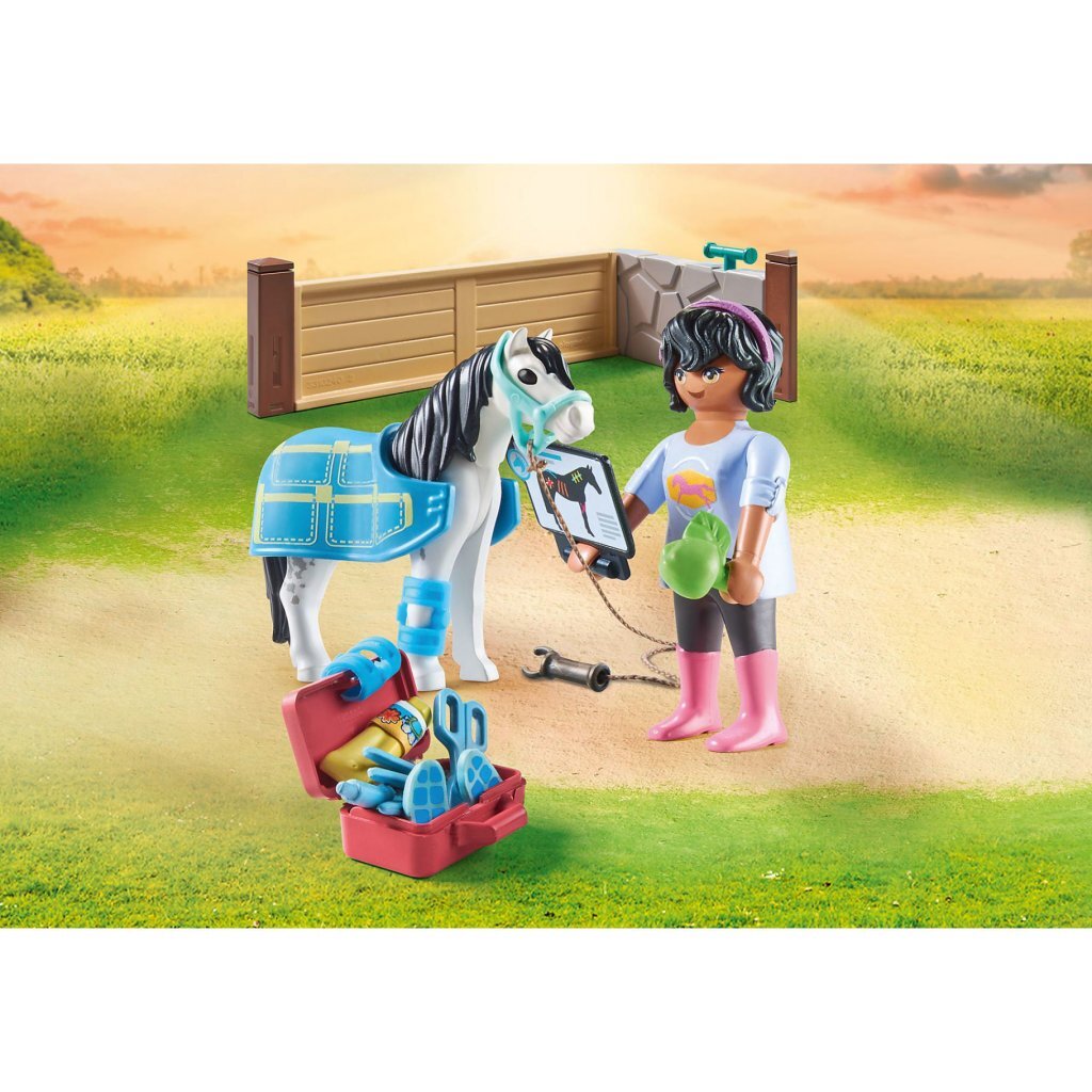 Playmobil 71497 Horses Of Waterfall Paardentherapeut