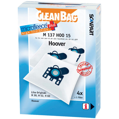 Scanpart M137Hoo15 Microfleese Stofzak Hoover Arianne Micro En