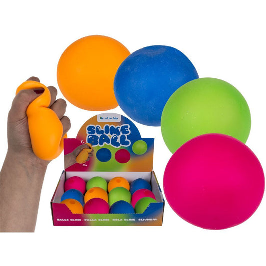 Basic Squeeze Ball 6.5 Cm Display 12 Stuks