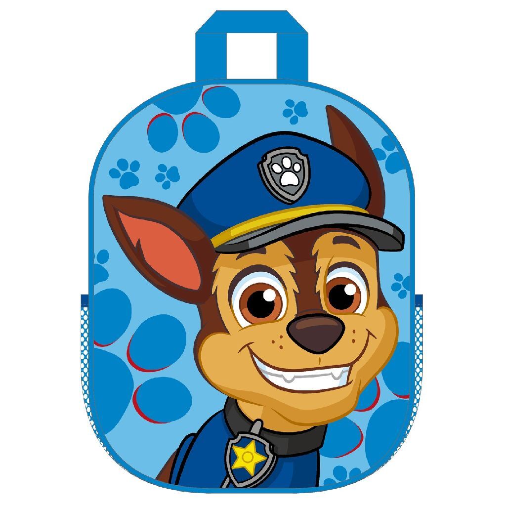 Paw Patrol 3D Rugtas 30X25X10 Cm Blauw