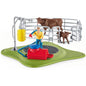 Schleich Happy Cow Wash Speelset