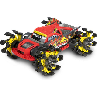 Nikko Rc Rock Crusher Rood