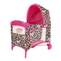 Glam Crew The Glam Crew Poppenbed Met Luipaardprint Roze/Goud