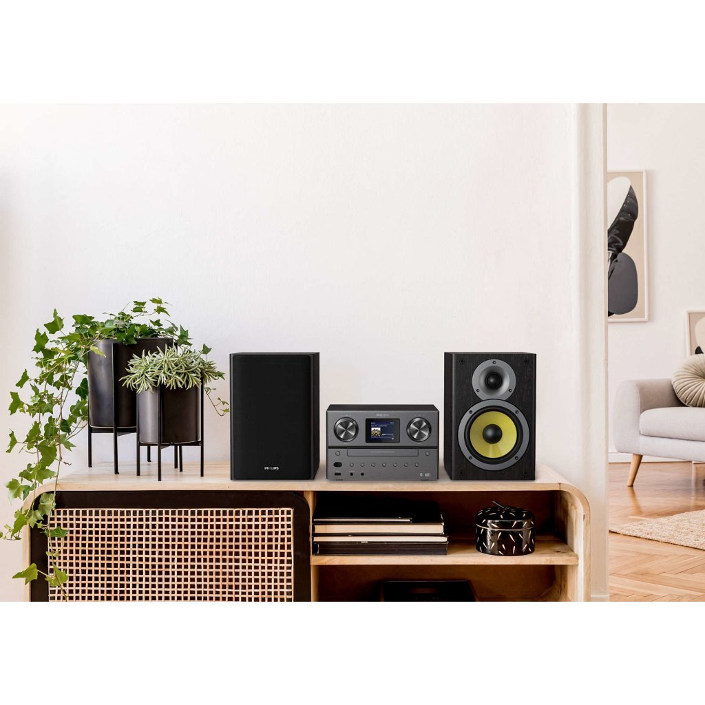 Philips Tam8905/10 Micromuzieksysteem Zwart