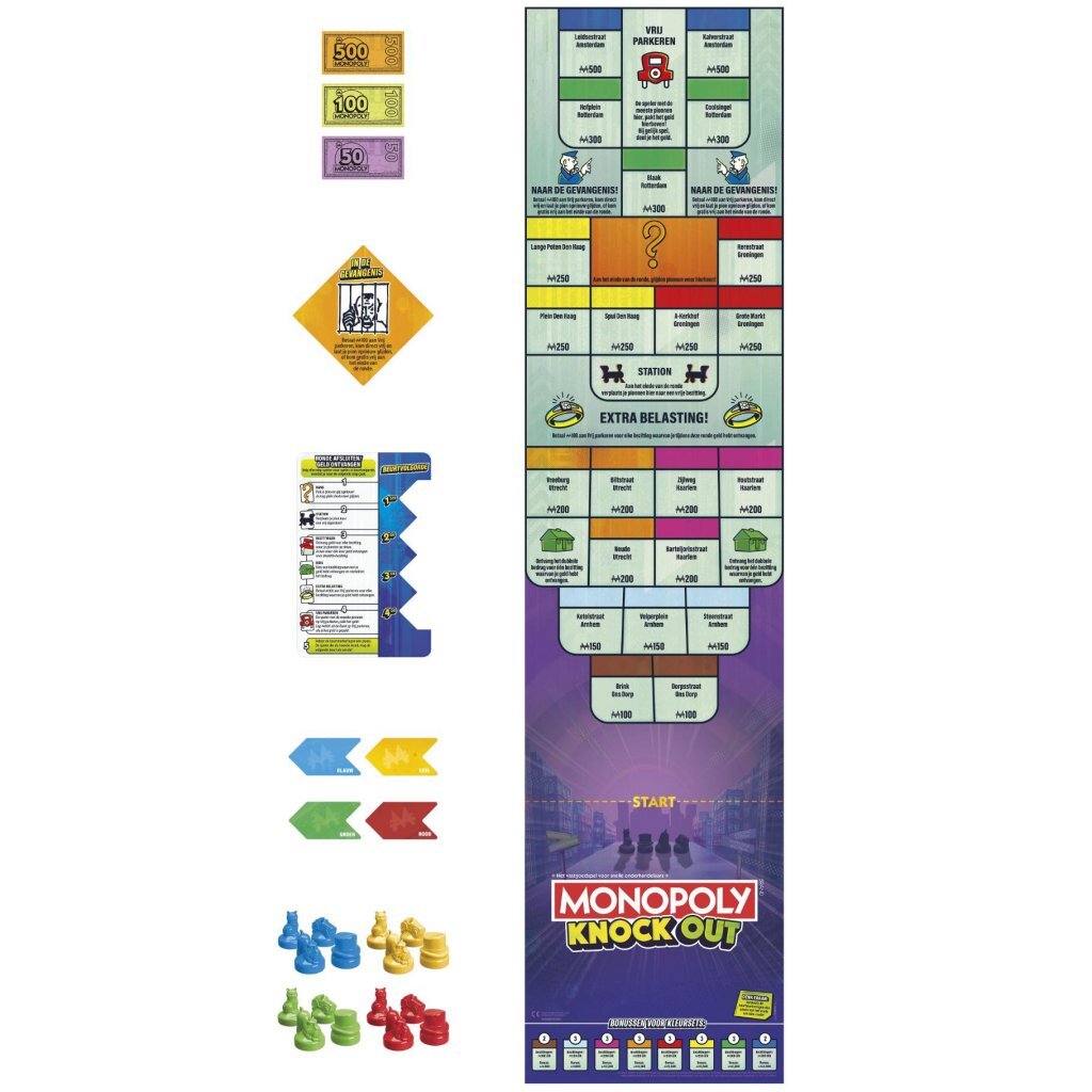 Hasbro Gaming Monopoly Knockout