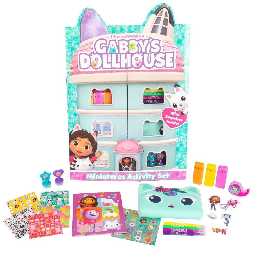 Gabby's Dollhouse Gabby&#039;S Dollhouse Miniatures Activity Set