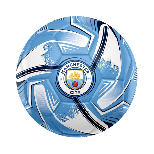 Overige Merken Voetbal Manchester City Maat 5 Blauw/Wit/Zwart