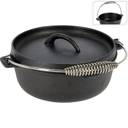 Dutch Oven Pan - Gietijzer - 20 Cm