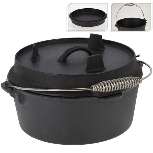 Dutch Oven Pan - Gietijzer - 25 Cm