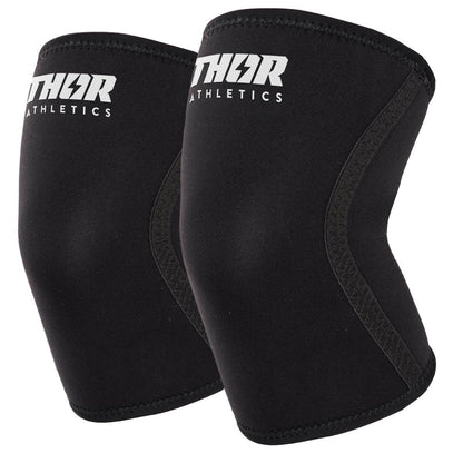 7Mm Knee Sleeves | Zwart | Thor Athletics