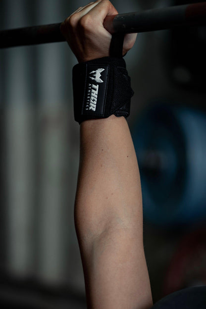 Wrist Wraps | Zwart | 60Cm | Thor Athletics