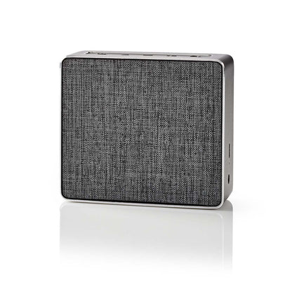 Nedis Spbt1002Gy Luidspreker Met Bluetooth® 15 W Metal Design Gunmetal