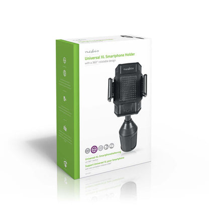 Nedis Scmt200Bk Smartphone-Houder Voor De Auto Universeel 360&Deg; Draaibaar