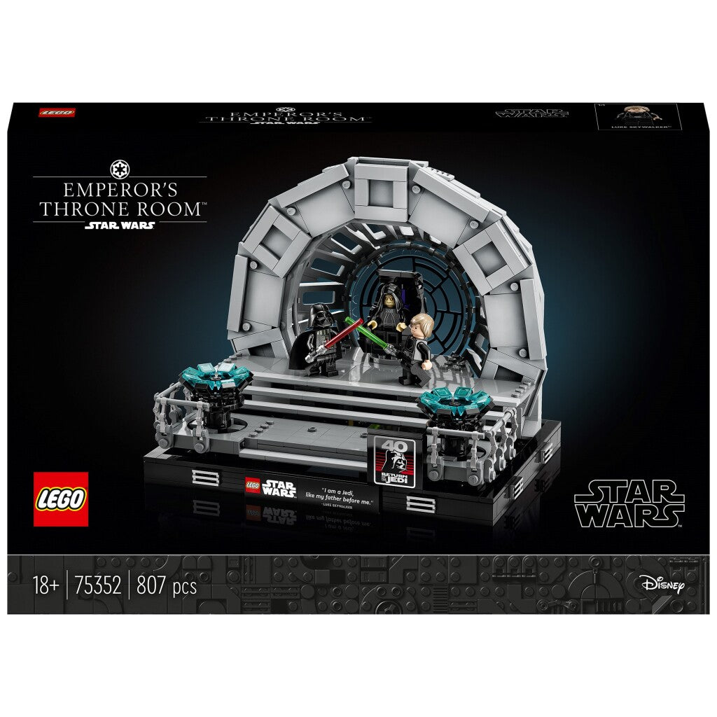 Lego Star Wars 75352 Emperor&#039;S Throne Room Diorama