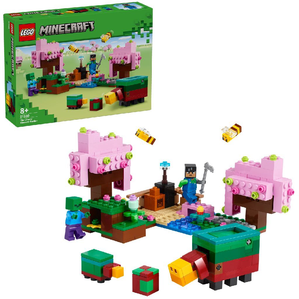 Lego 21260 Minecraft De Kersenbloesemtuin