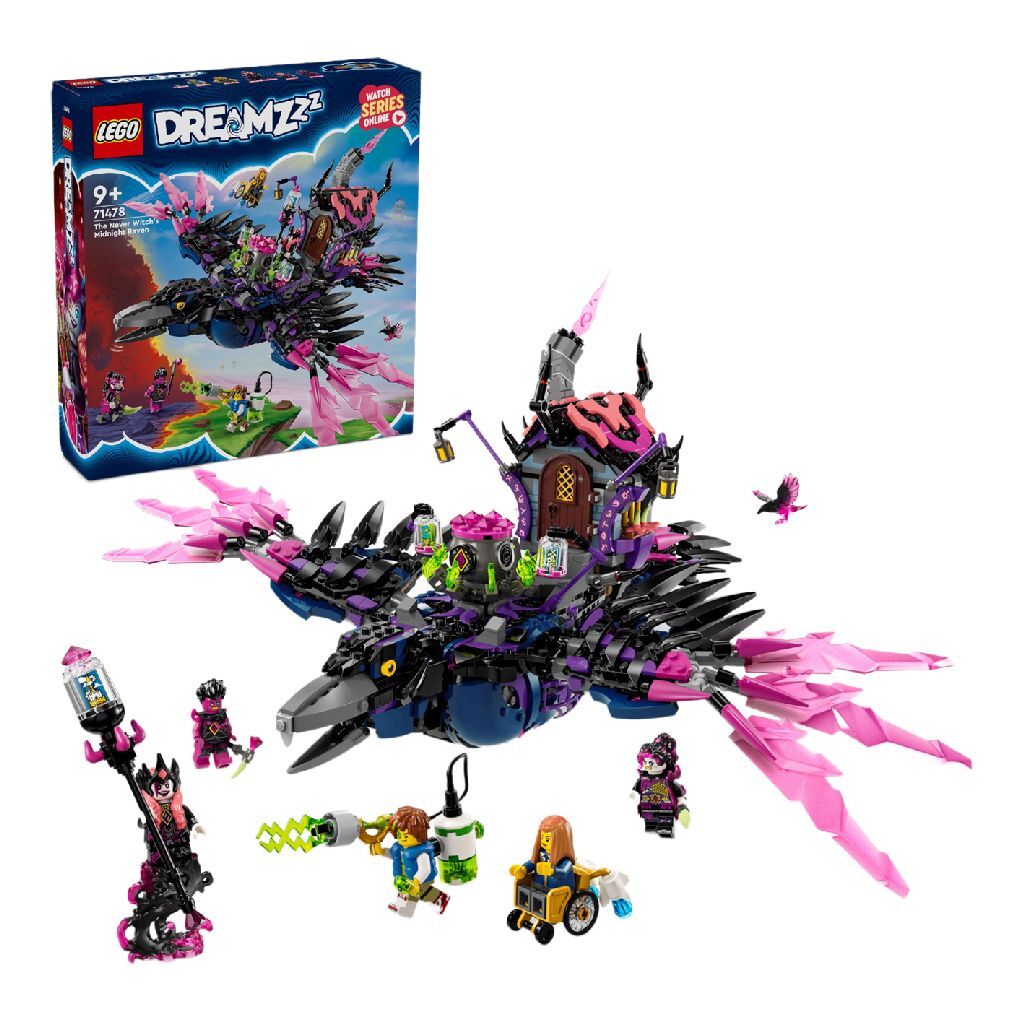 Lego Dreamzzz 71478 Never Witch&#039;S Midnight Raven