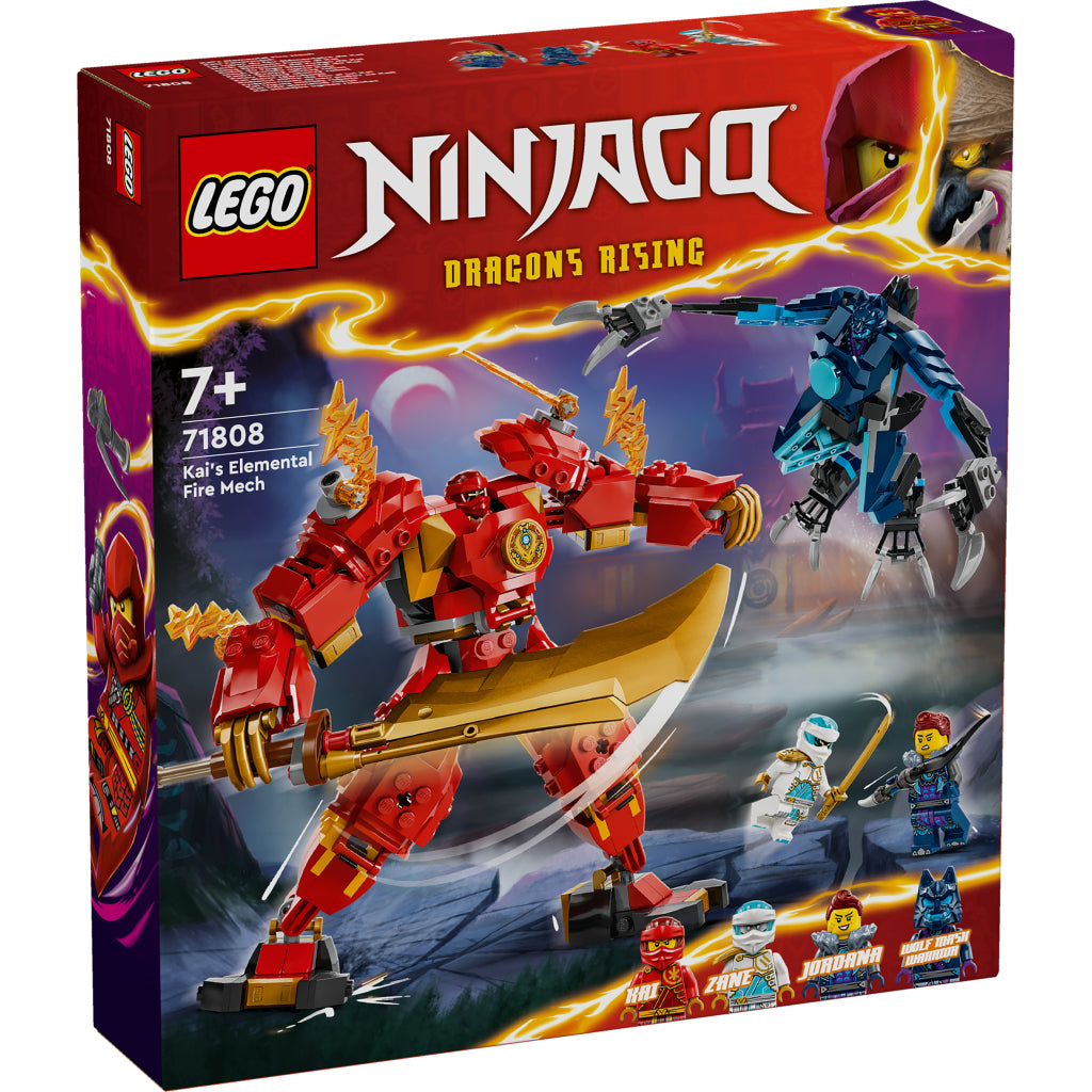 Lego Ninjago 71808 Kais Elementaire Vuurmecha