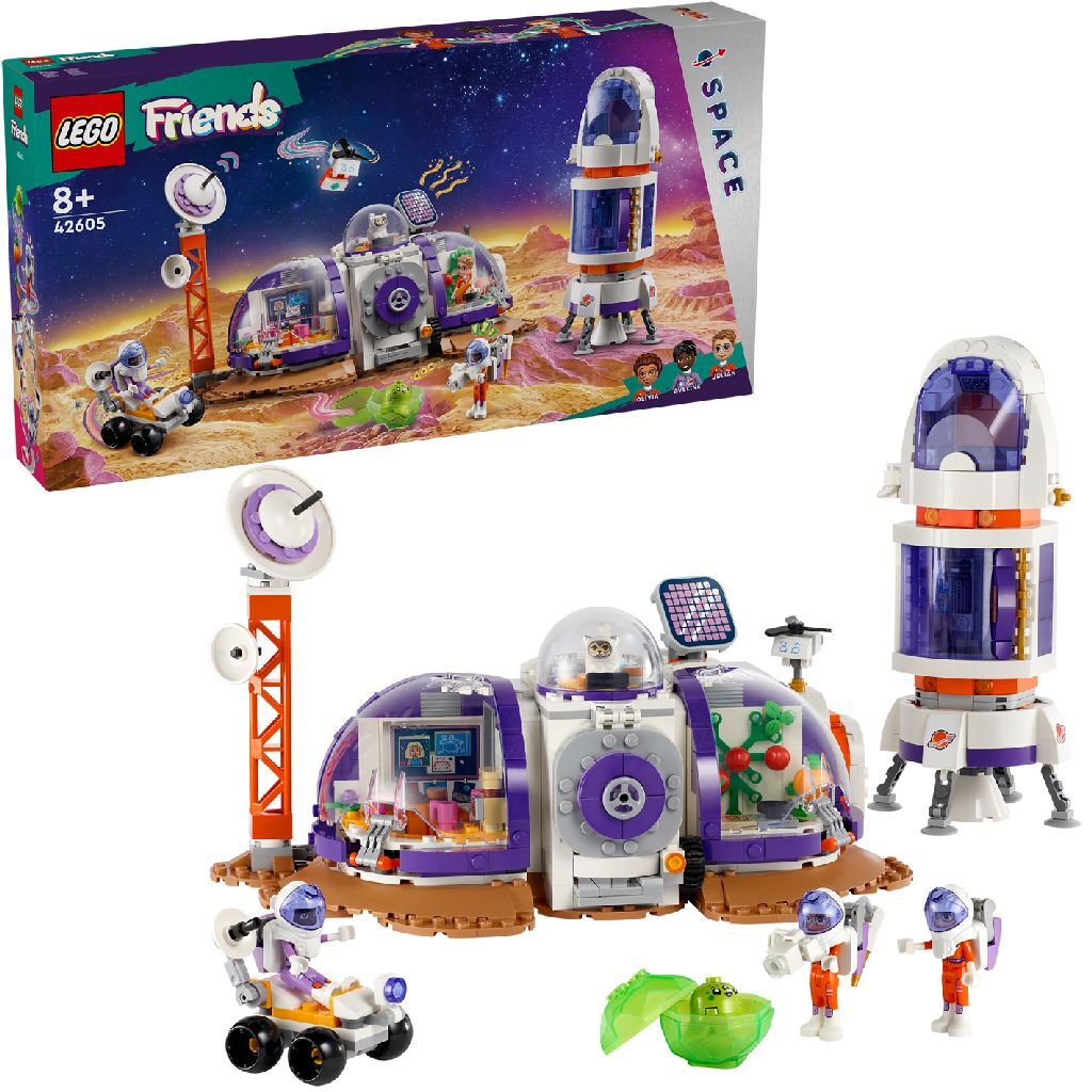 Lego Friends 42605 Ruimtebasis Op Mars + Raket