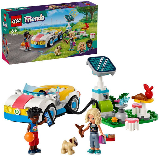 Lego Friends 42609 Elektrische Auto En Oplaadpunt