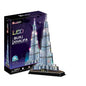 Cubic Fun 3D Led Puzzel Burj Khalifa 136 Stukjes