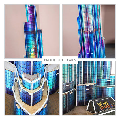 Cubic Fun 3D Led Puzzel Burj Khalifa 136 Stukjes